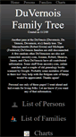 Mobile Screenshot of genealogy.duvernois.org